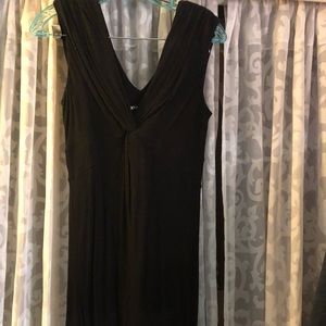 Black rayon summer dress